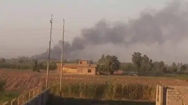 Gaziantep’e füze parçası düştü