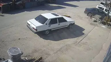 Yolda yatan köpeği ezdi, arkasına bakmadan uzaklaştı