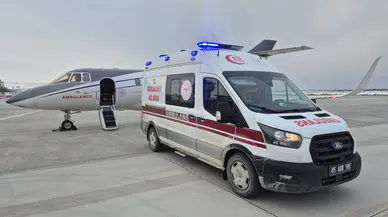 Uçak ambulans bu kez Konya'ya indi: 3 aylık bebek için şifa seferberliği