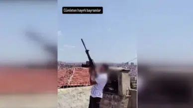 Sosyal medyada, 'silahlı fotoğraf' paylaştılar: 26 şüpheli gözaltına alındı