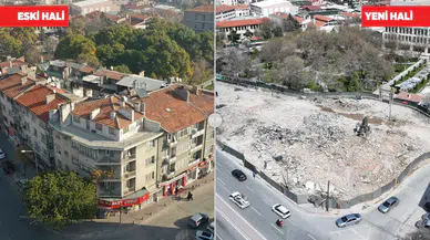 Konya'nın kalbinde büyük yıkım gerçekleşti: 8 binadan eser kalmadı