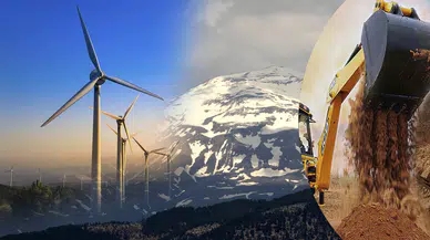 Konya'nın dağları tek tek temizleniyor: Rüzgar için büyük adım