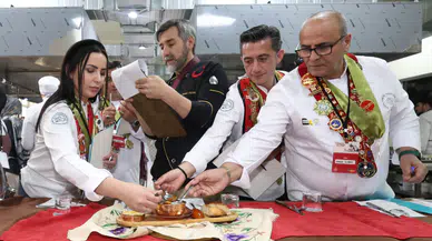 Konya'da ödüllü yemek yarışmasının kazananı fırın kebabı oldu