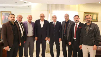 KONİAD'dan Başkan Erkoyuncu'ya ziyaret