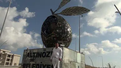 Dünyanın en büyüğü: 5 tonluk zeytin