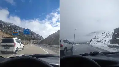 Konya-Antalya arasında: 4 dakikada "Mevsim değiştiren" tünelin dünyada eşi yok