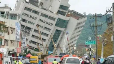 7 Büyüklüğündeki deprem böyle görüntülendi