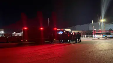 AFAD devrede: Kimyasal sızındı yüzünden 5 kişi hastanelik oldu