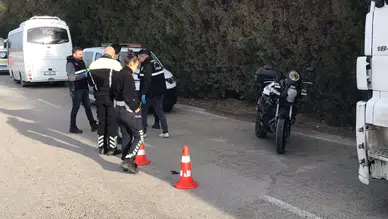 Konya'da talihsiz kaza! Tır şoförü kabus yaşadı