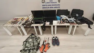 Konya'daki bu hırsız akıllanmadı! Cezaevinden çıktı 10 evi soydu