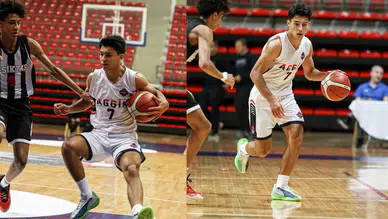 Konya'da basket heyecanı yaşandı: Utku Yasan ilgi gördü