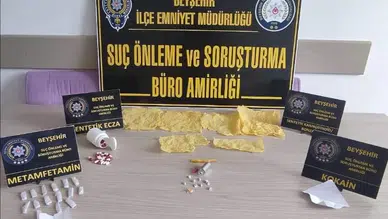 Konya'da uyuşturucu operasyonu: 2 şüpheli tutuklandı