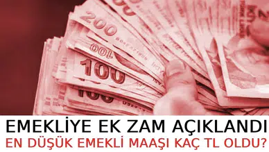 Emekli maaşlarına zam: Maliye Bakanlığından açıklama geldi