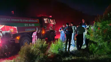 Kozan'daki orman yangını kontrol altına alındı