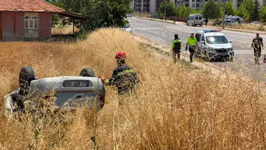 Konya'da otomobiller çarpıştı: 4 yaralı