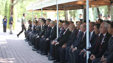 Konya'da 15 Temmuz etkinlikleri kapsamında Şehitlik ziyaret edildi