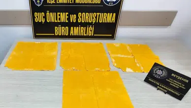 Konya'da uyuşturucu operasyonu: 4 kişi tutuklandı