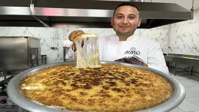 Ustası, dünya tatlısı künefenin sırrını açıkladı