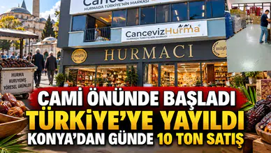 Konya'da seyyar araçtan dev fabrikaya giden yol: Günlük tonlarca hurma satıyor