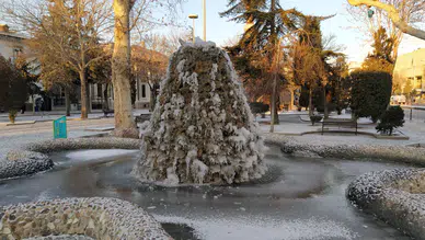 Konya’da buz devri yaşanıyor: Termometre -16,8 dereceyi gördü