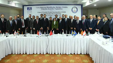 Türk Dünyası Belediyeler Birliği buluştu: Başkan Altay'dan kardeşlik vurgusu
