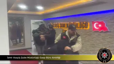 Para nakil aracını soyan çete çökertildi