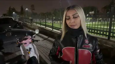 "Acemi değiliz" dedi, 2 dakika sonra kaza yaptı