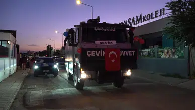 Şehit Polis Memuru Ali Sevim'in oğluna vefa: TOMA, Eyüphan için süslendi