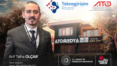 ATO Teknoloji, Teknogirişim Rozetini taktı