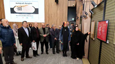 Konya'da Kaligraf rüzgarı esti: Hiç Sergisi Karatay'da