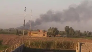 Gaziantep’e füze parçası düştü