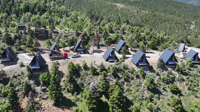 Konya'nın yeni tatil köyü hazırlandı. Bu konumun göl eşliğinde büyülü manzarası var