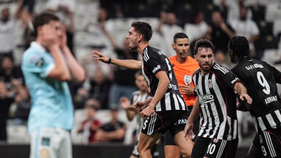 Beşiktaş toplam 7-3’lük skorla turladı