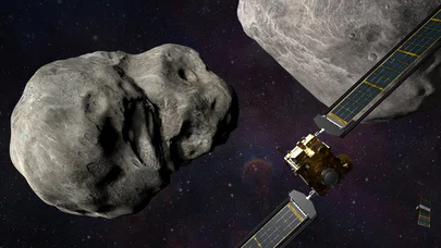 NASA'nın DART uzay aracı, Dimorphos asteroidine planlı çarpmayı başardı