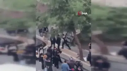 Lise öğrencisine taciz: Şüpheliye böyle dayak attılar