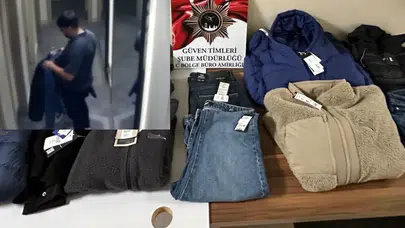 Kıyafet deneme bahanesiyle AVM'lerden 1 milyon liralık vurgun