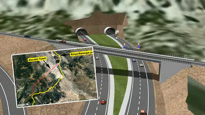 Konya'dan Antalya'ya ulaşım kısalıyor: Alacabel Tüneli tamamlanıyor