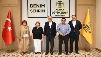 Konya büyük toplantıya ev sahipliği yaptı. SKAL International yöneticileri katıldı