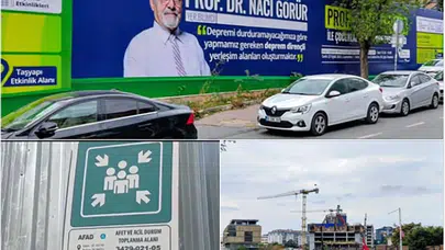 Reklam yüzü olan Naci Görür'e tepki: Deprem toplanma alanına rezidans