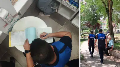 Bu kentte yere izmarit atanlar yandı
