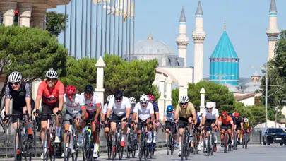 Bisikletin başkenti Konya'da büyük heyecan yaşandı: Granfondo