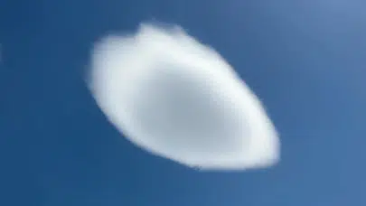 Nadir görülen doğa olayı: "UFO" zannedildi