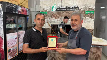 Konyalı gazetecinin hayatını esnaf kurtardı: Heimlich manevrası uyguladı