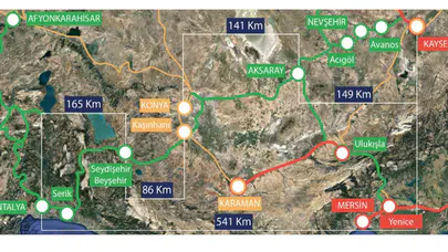 Konya, YHT ile Kapadokya’ya ve Kayseri’ye bağlanacak