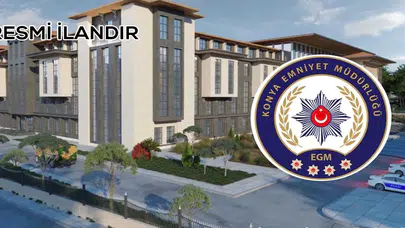 Konya İl Emniyet Müdürlüğü gıda ürünleri satın alacak