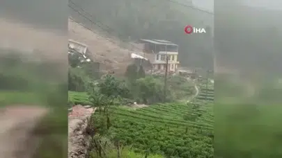 Çin'de yine yeni bir felaket: Görüntüler herkesi korkutuyor
