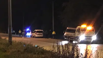 Konya'da otomobil şarampole düştü: Sürücü yaralı kurtuldu