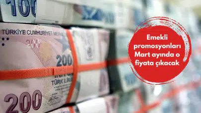 Emekli promosyonları Mart ayında o fiyata çıkacak