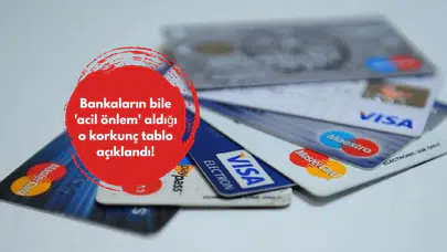 Bankaların bile 'acil önlem' aldığı o korkunç tablo açıklandı!