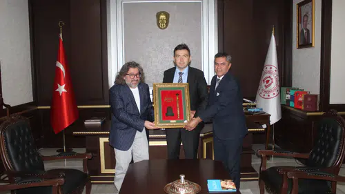 AKSED Başkanı Günay'dan Kaymakamlara ziyaret